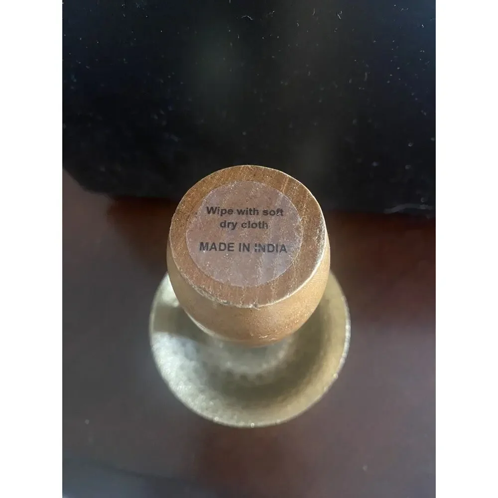 MCM Style Brass Mushroom 5 Inches - Picture 3 of 4